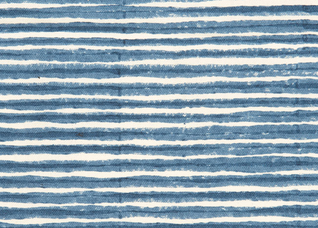 Indigo Batik Stripes